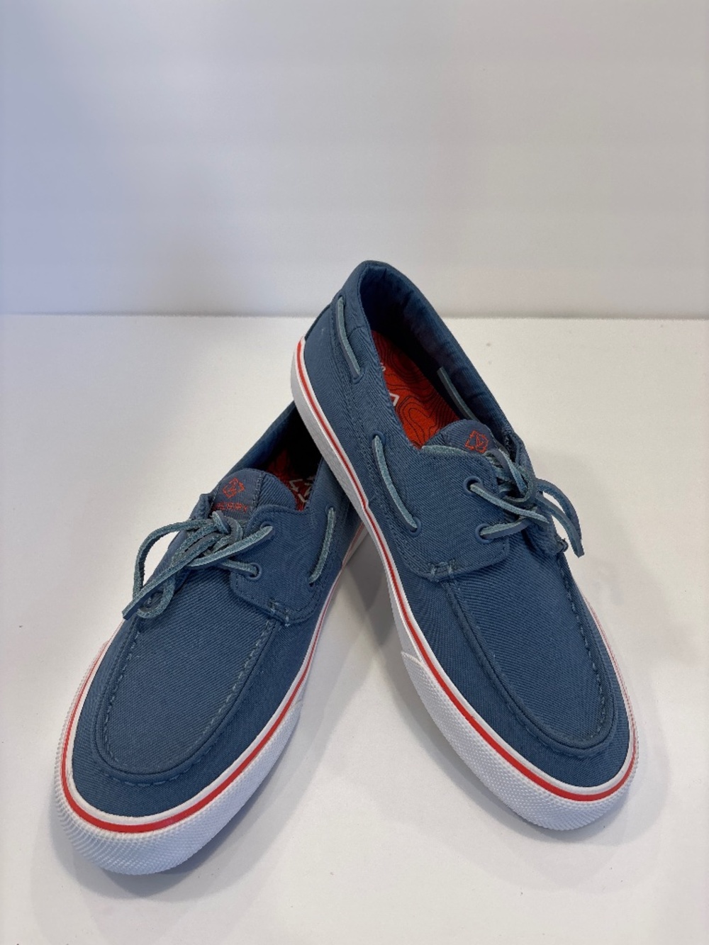 EUC Men’s Sperry Bahama II Sea-cycled Boat Shoes Sneakers Blue 7.5